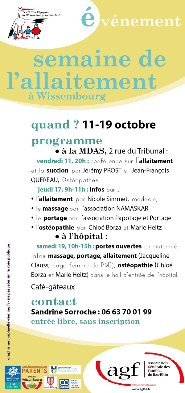 Lire la suite à propos de l’article Semaine de l&rsquo;allaitement – Infos allaitement, massage, portage et ostéopathie