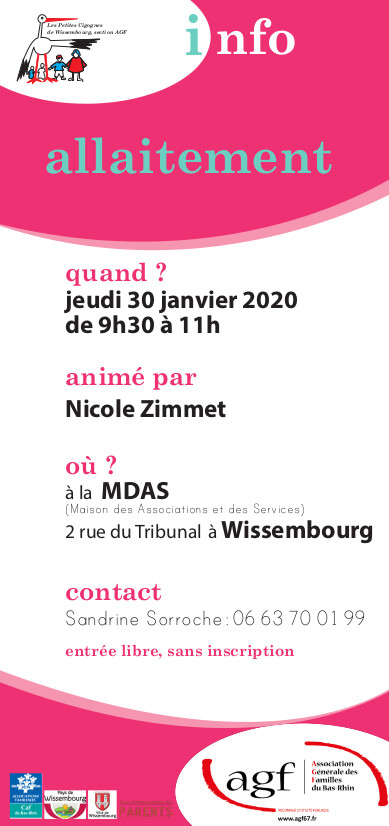 Lire la suite à propos de l’article Info allaitement