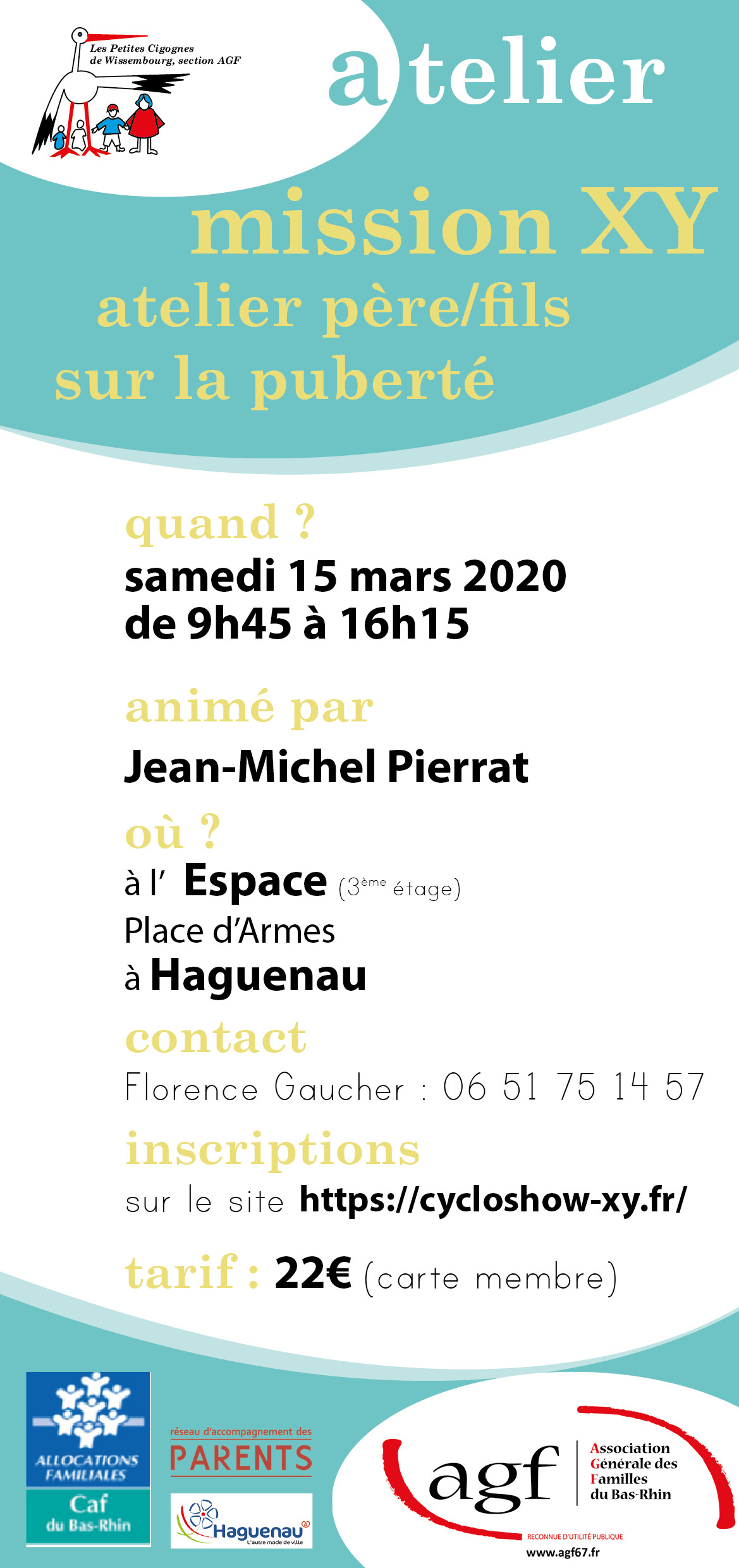 Lire la suite à propos de l’article Atelier père/fils sur la puberté