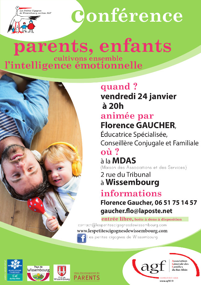 Lire la suite à propos de l’article Conférence : Parents, enfants, cultivons ensemble l&rsquo;intelligence émotionnelle