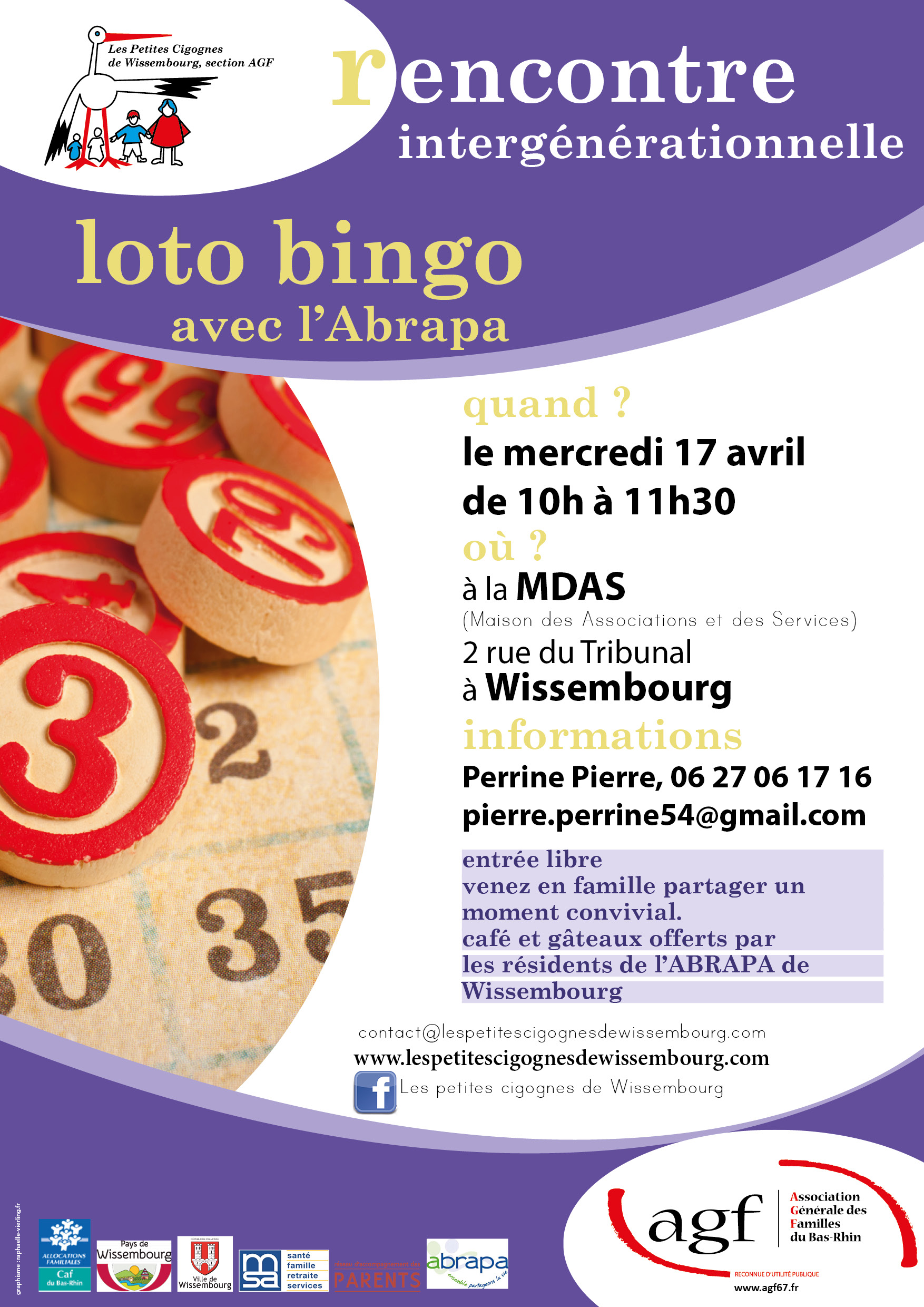 You are currently viewing Rencontre intergénérationnelle : Loto Bingo avec l&rsquo;Abrapa