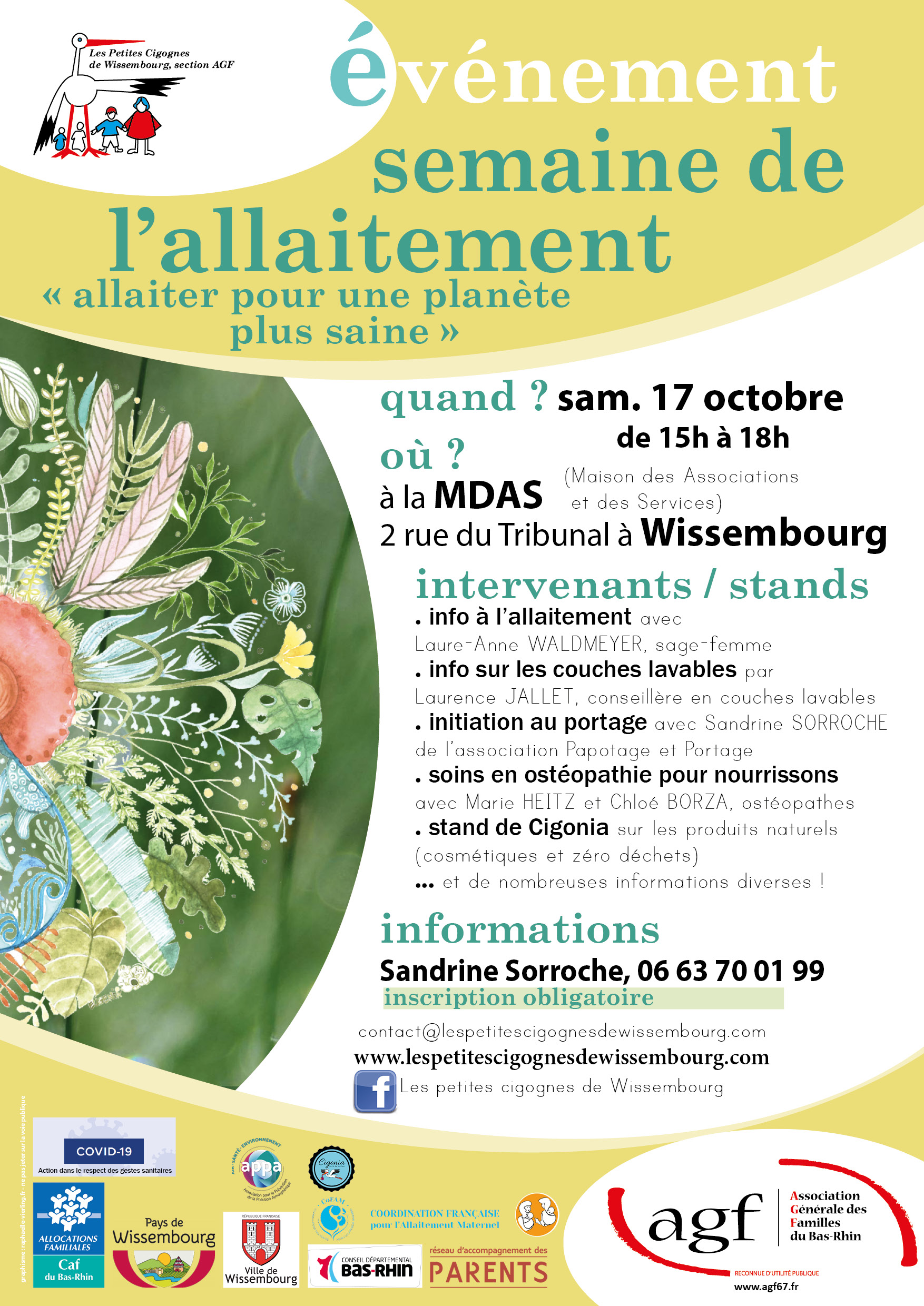 Lire la suite à propos de l’article Semaine de l&rsquo;allaitement – édition 2020