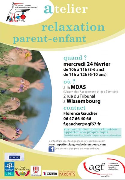 Lire la suite à propos de l’article Atelier relaxation parent-enfant de 6 à 10 ans