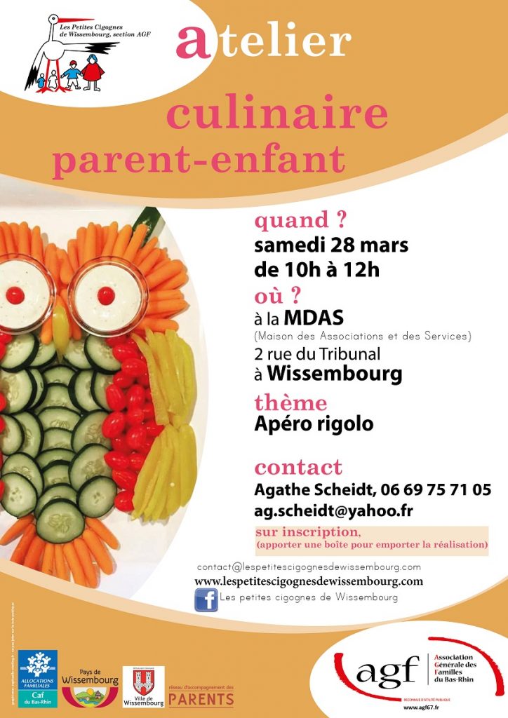 ATELIER CULINAIRE mars 2020