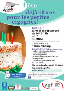 Fête des 10 ans @ Maison des Associations et des Services